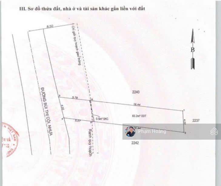 Mặt tiền đường nhựa bùi thị cội thông tứ phía p tân đông hiệp tp dĩ an bd, 84.1m2 4*21m, giá 4ty350
