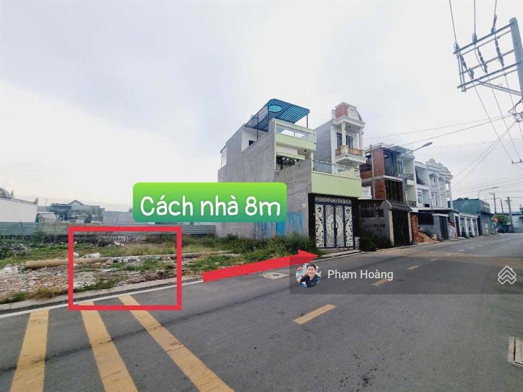 Mặt tiền đường nhựa bùi thị cội thông tứ phía p tân đông hiệp tp dĩ an bd, 84.1m2 4*21m, giá 4ty350
