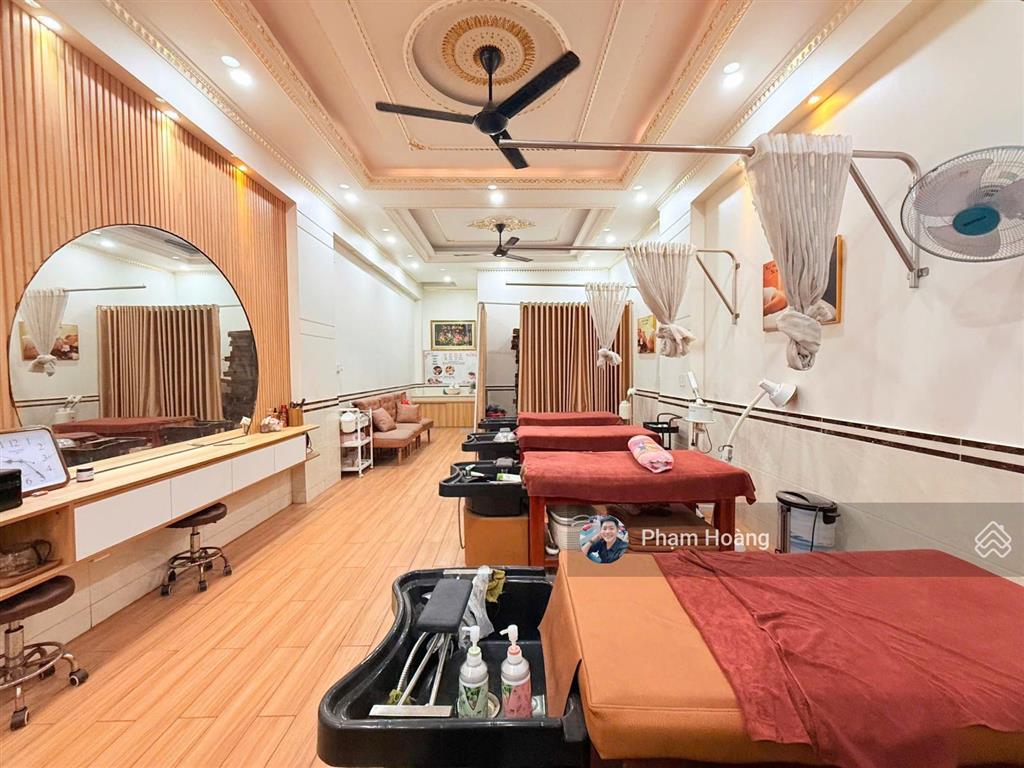 Mặt tiền kd làm đẹp spa tm  bán nhà 1 trệt 4 tầng shr có hoàn công dtsd 288m tại đông hoà hcm mới