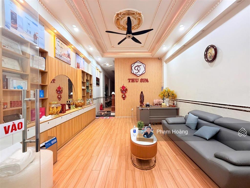 Mặt tiền kd làm đẹp spa tm  bán nhà 1 trệt 4 tầng shr có hoàn công dtsd 288m tại đông hoà hcm mới