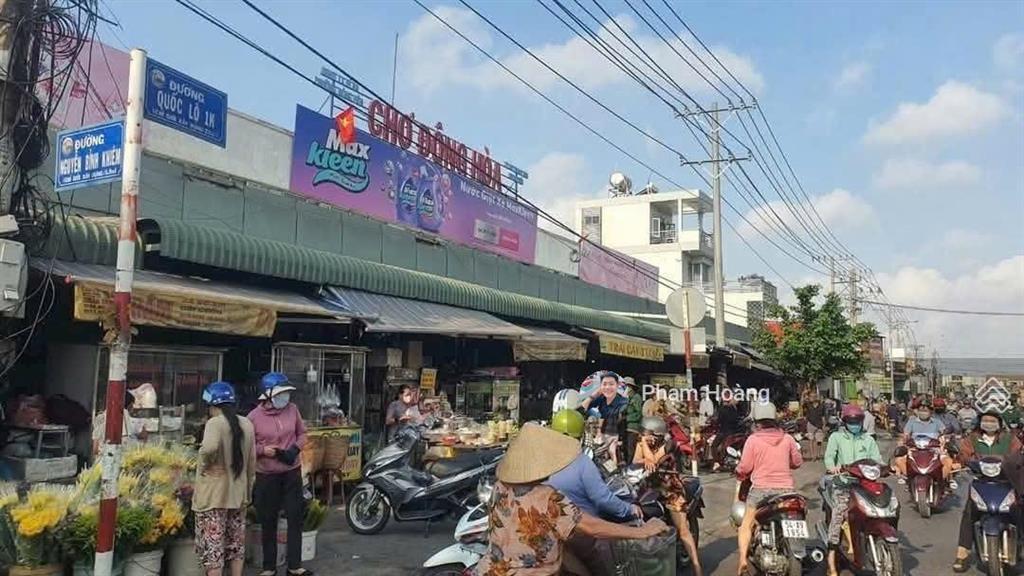 Bán gấp mặt tiền nguyễn bỉnh khiêm ngay trung tâm chợ đông hòa dt 105m giá 12,5 tỷ