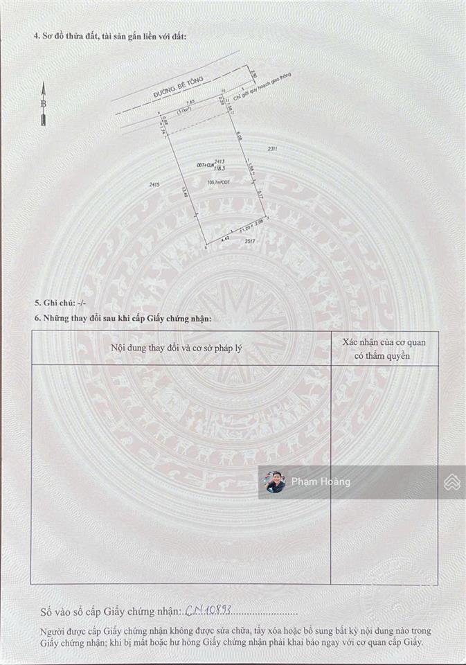 Bán nhà trung tâm dĩ an hai bà trưng mới dt 118m2 nhà lầu trệt ngang 7,6m cách siêu thị go 500m