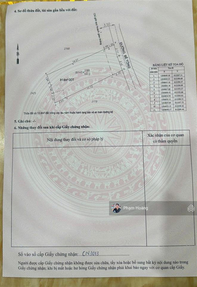 Bán đất đẹp trục hai bà trưng trung tâm p. dĩ an giá tốt 4,5 tỷ ngang 6m dt 100m2 gần siêu thị go