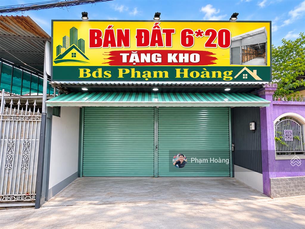 Bán đất gần tthc dĩ an dt ~120m2 ngang 6m, vị trí ngay chợ, cổng ra vào kcn sóng thần chỉ 5,5 tỷ