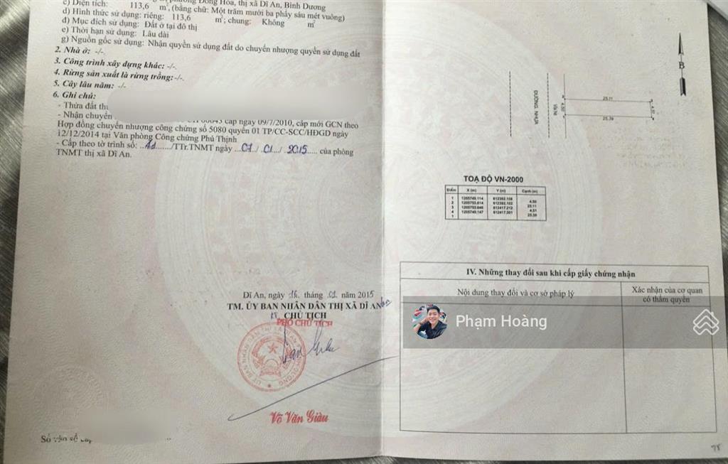 Nóng hạ 300tr mặt tiền phường đông hoà dĩ an thành phố dĩ an cũ kinh doanh tốt dt 113m2