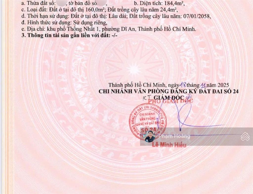 Hạ giá tiếp bán đất tặng nhà có dòng tiền mỗi tháng dt khủng 186m ngang 5m tiện ích chợ trường 500m