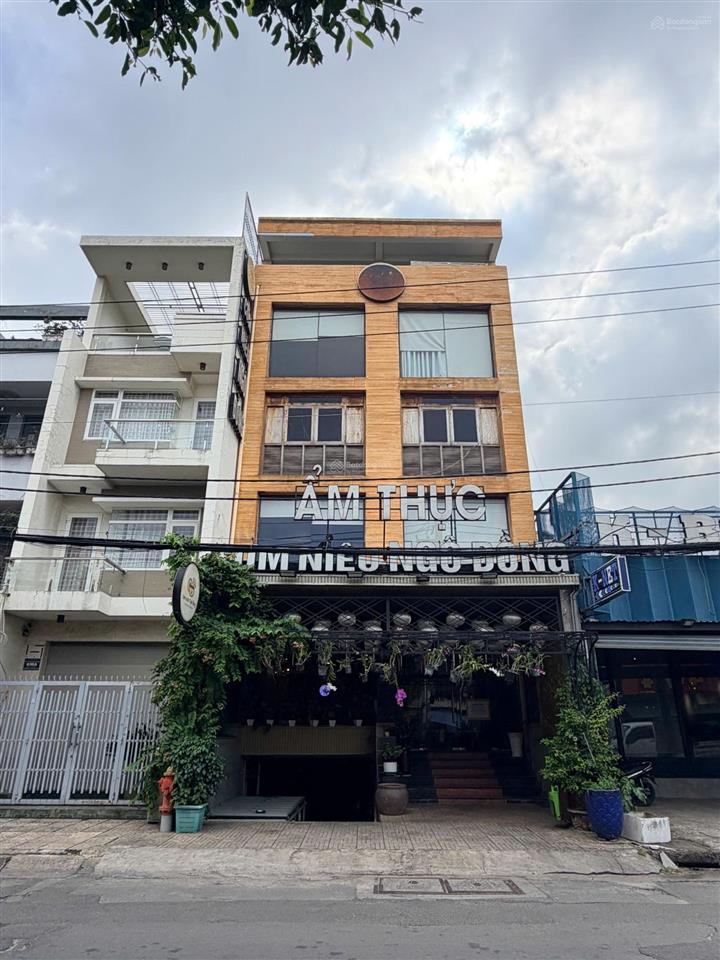 [rất gấp] mặt tiền dương đức hiền  nhà hàng cơm niêu  160m2 ngang 8m có hầm + thang máy