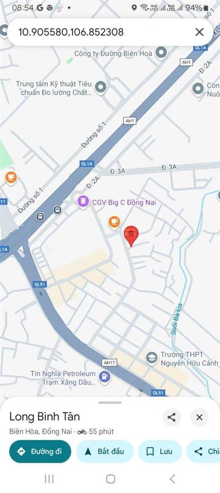 Bán đất có phòng trọ full thổ cư 400m giá 15,5 tỷ tl