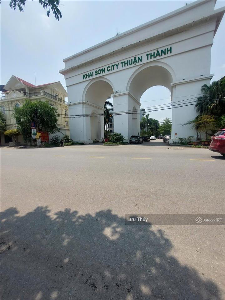 Bán đất 2 kđt khai sơn gia lâm 12 tỷ 200m2 mt 10m vỉa hè ô tô tránh kinh doanh xây tòa vp biệt thự