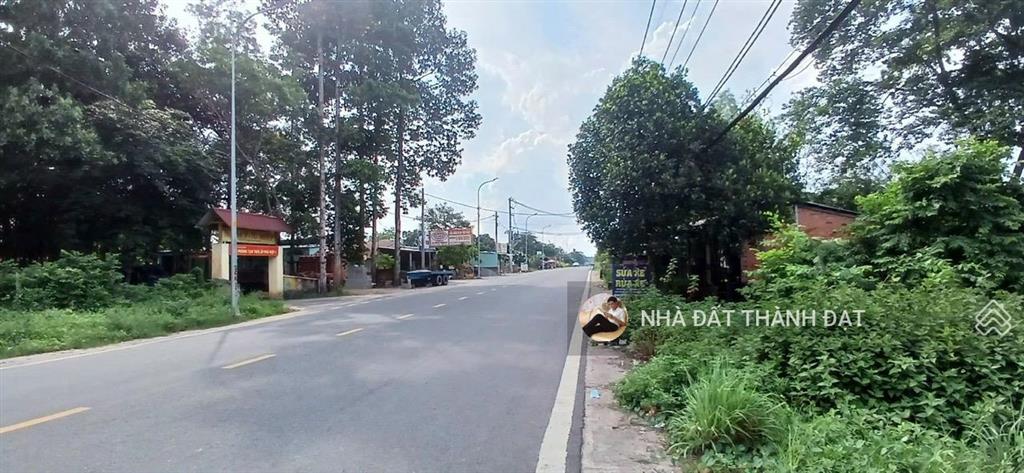 Bán đất 309m giá 550 triệ gần chợ trừ văn thố, shr mặt tiền dt750 hợp đầu tư kinh doanhu