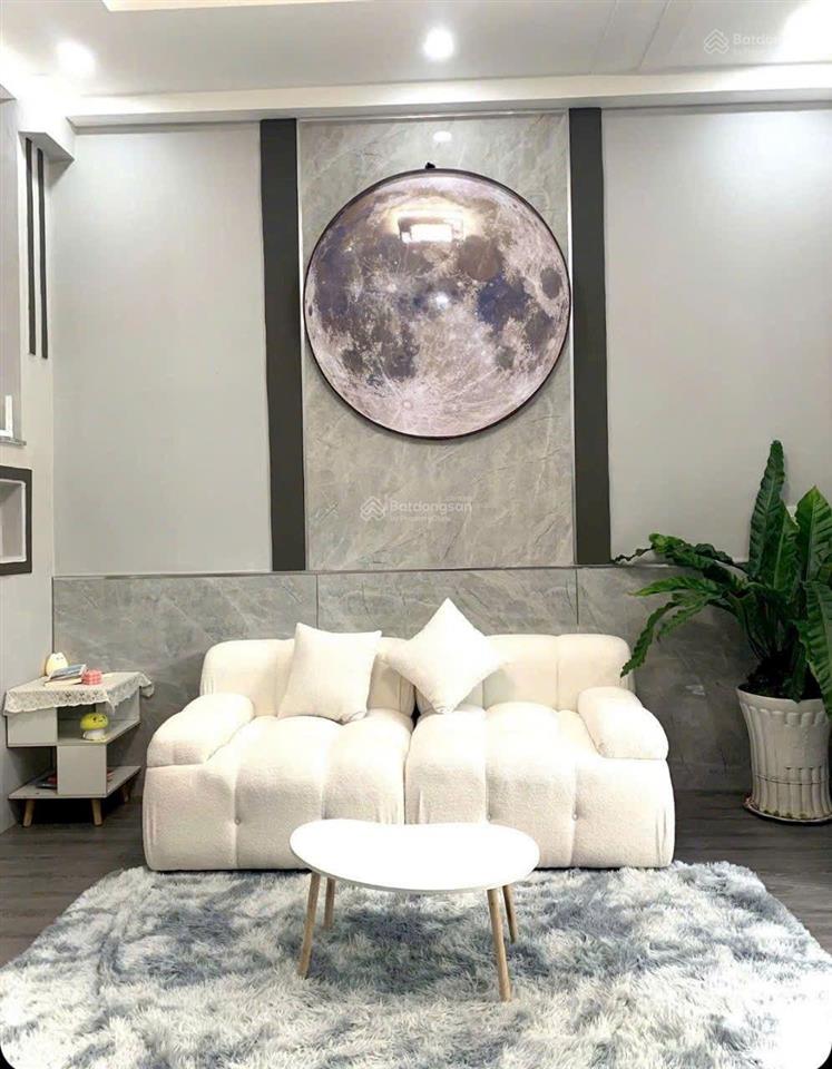 Bán nhà 1 trệt 1 lầu bình mỹ củ chi 4,5x10m, đường xe hơi 6m, gần cầu phú cường, full nội thất