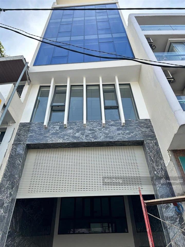 Nhà đường hoàng việt 5,5x20m hầm trệt 4 lầu cho thuê