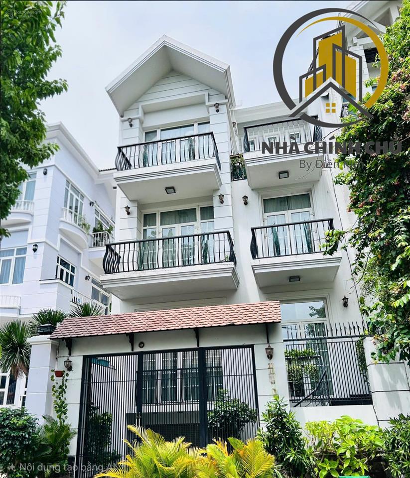 Nhà mặt tiền đường hoa mai diện tích 8x18m hầm trệt 2 lầu cho thuê