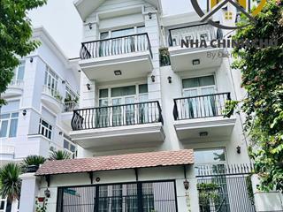 Nhà mặt tiền đường hoa mai diện tích 8x18m hầm trệt 2 lầu cho thuê