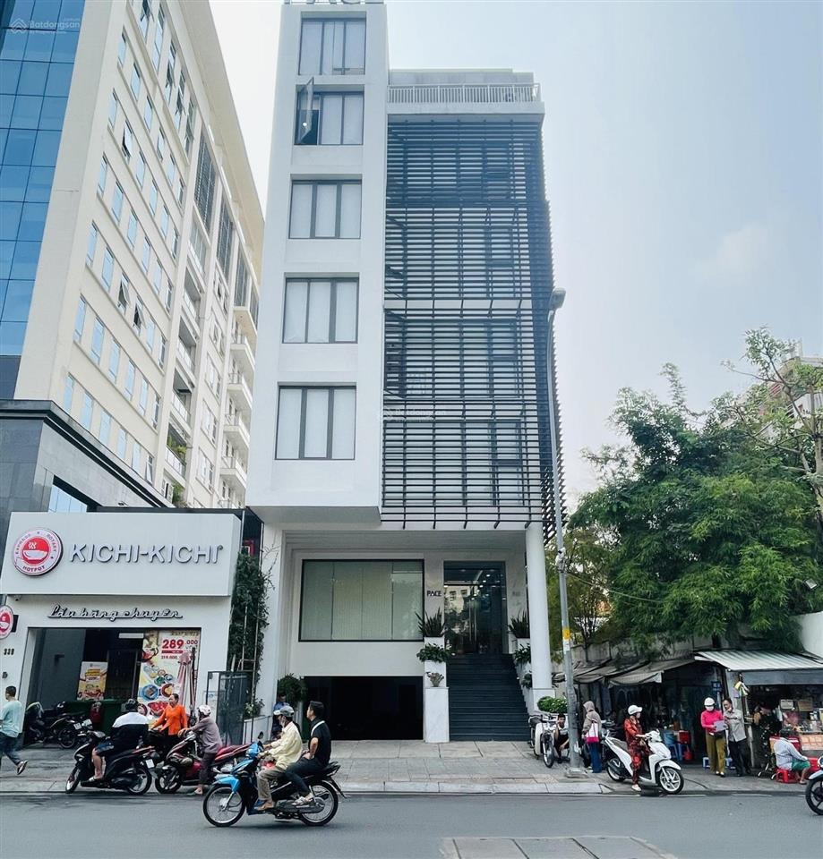 Tòa nhà mặt tiền đường nguyễn trãi diện tích 8,5x20m hầm 8 tầng cho thuê