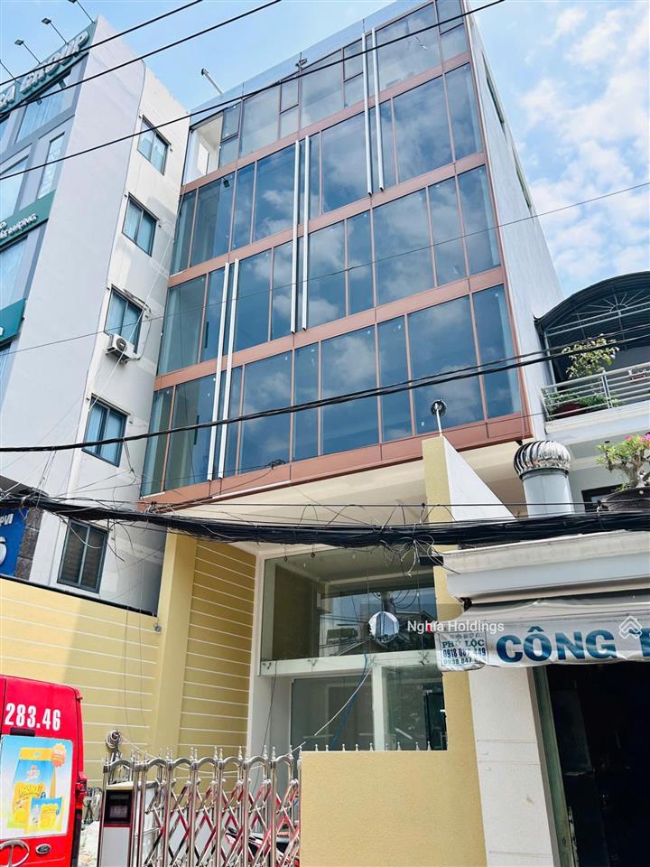 Tòa nhà mặt tiền đường lý thường kiệt, diện tích 7x20m, hầm 5 tầng cho thuê