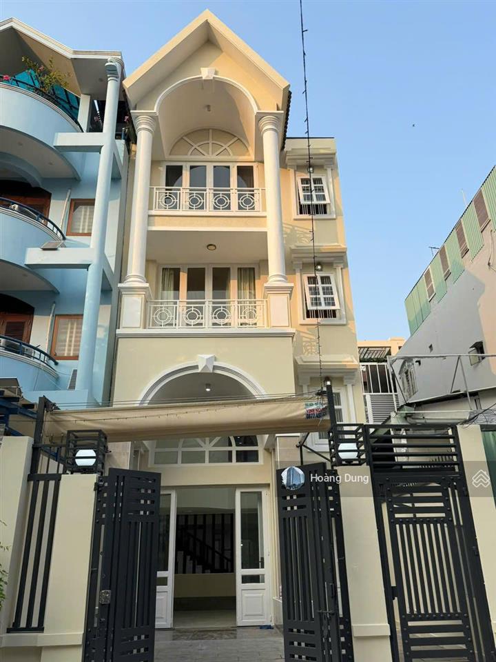 Nhà đường hoàng việt diện tích 6x20m trệt 3 lầu cho thuê