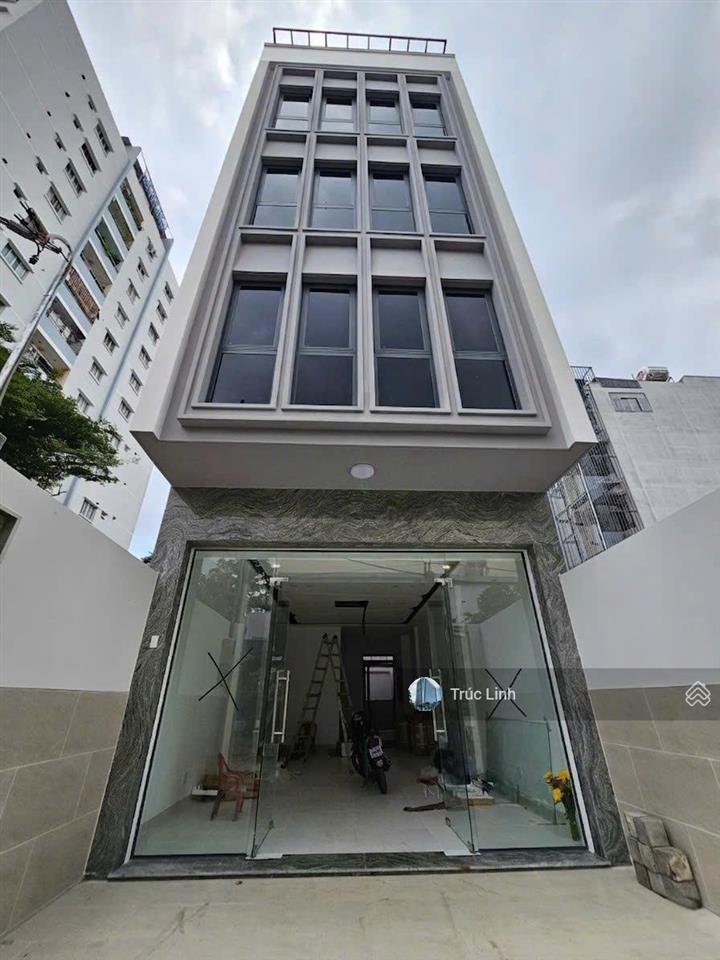 Nhà mặt tiền đường hoàng hoa thám diện tích 5x20m (cn 100m²) trệt 3 lầu sân thượng cho thuê