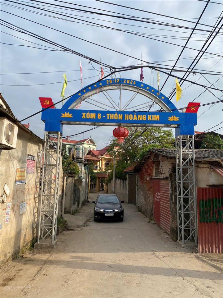 Chính chủ bán đất hoàng kim  mê linh  giá đầu tư. diện tích 107,8m2 trung tâm kdc đông đúc