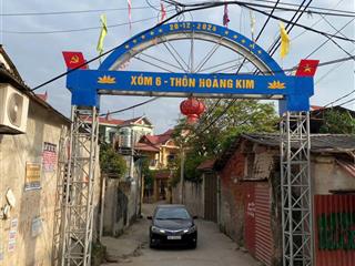 Bán đất hoàng kim  mê linh trung tâm full thổ cư, giá ưu đãi. chỉ 35tr/m2 diện tích 107.8m2