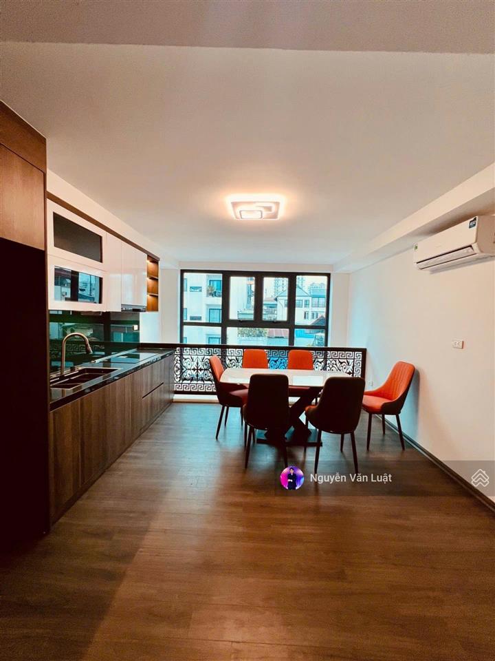 Bán nhà xây mới đội cấn ba đình 39m2 x 6 tầng thang máy, ngõ rộng cách phố 30m, trước nhà 3m