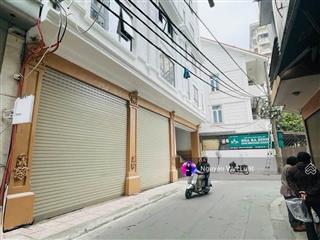 Bán nhà đội cấn 60m2 x 6 tầng, ngõ thông, ô tô tránh và đỗ cửa, xây mới, gần sát mặt phố