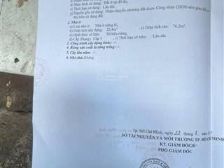Bán nhà 4 tấm đúc trục hoàng diệu  khu 20 thước khu dân cư hiện hữu chỉnh trang