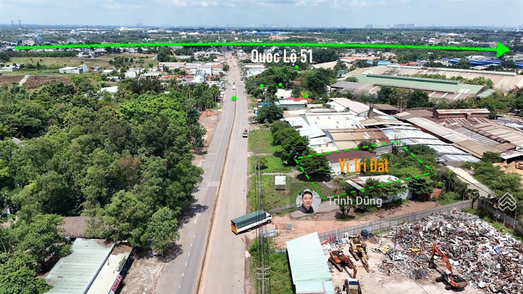 Cắt lỗ bán gấp đất gần mt quốc lộ 51 1.042m² gần sân bay long thành 14.5 tỷ