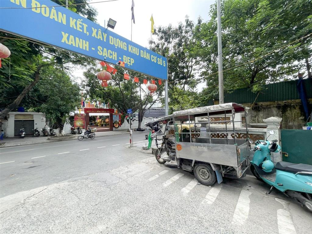 Chùa láng 55m²1 ngoặt, cạnh đh ngoại thương