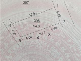 Mảnh đất đẹp 2mặt ngõ còn sót lại xuânphương xây ccmn hết ý.dt54,5m² mt 4,50m giá đầu tư 17xtr/m2