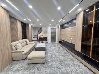 Nhà đẹp! phố yên lãng, thang máy, ngõ thông, 2 thoáng, cách ô tô 20 m, gần phố, nhà đẹp 38m2* 6t