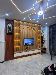 Nhà mới đẹp 2 tầng vào ở ngay nguyễn văn công gò vấp gần sân bay giá chỉ 5.45 tỷ