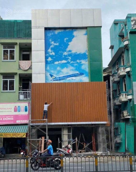 Quận 10  mặt tiền lê hồng phong, p. vườn lài (p.10). 7m x 12.5m 350m2. trệt, 3 tầng 100tr/th