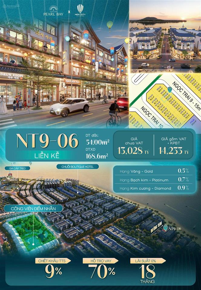 Nt906 căn ngọc trai còn lại duy nhất trên thị trường chưa qua đầu tư