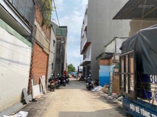 Bán đất hẻm xe hơi tân thới nhất quận 12  sổ hồng riêng 55m2  4 tỷ 400