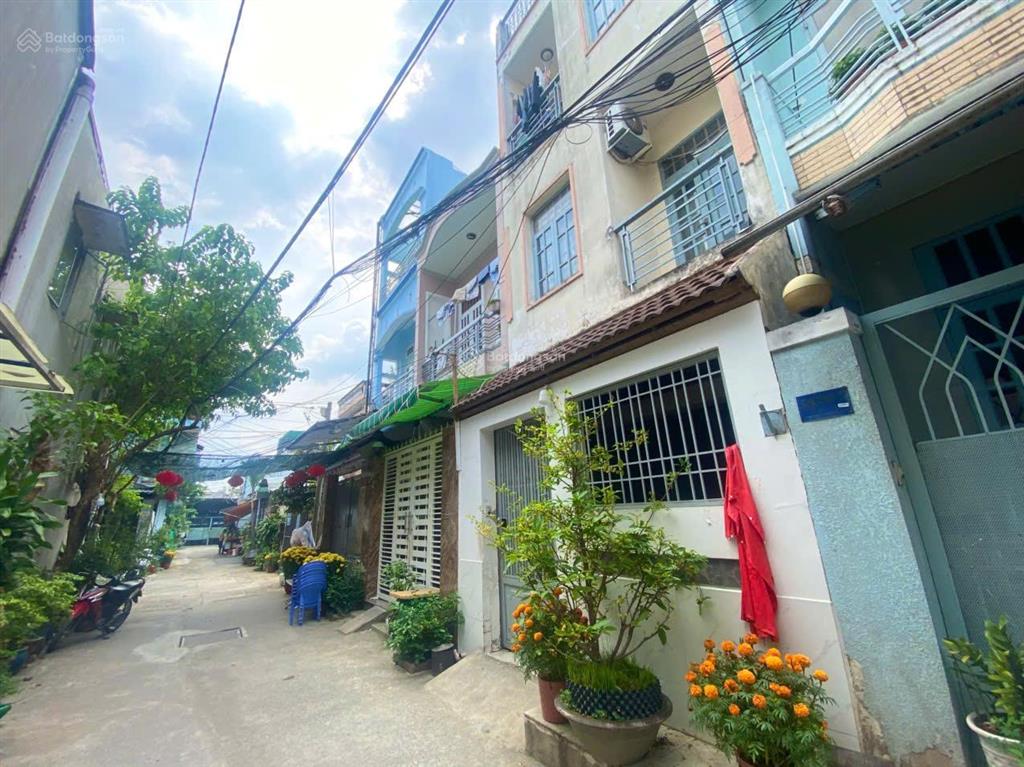 Bán nhà 3 tầng  hẻm oto tân thới nhất  gần cầu tham lương  5,8 tỷ