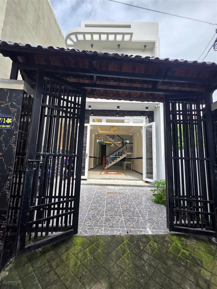 3,95tỷ tl bán nhà 2 mặt thoáng 89,7m2, hẻm đường huỳnh tấn phát, gần bigc go, p.đông hòa, tp.dĩ an