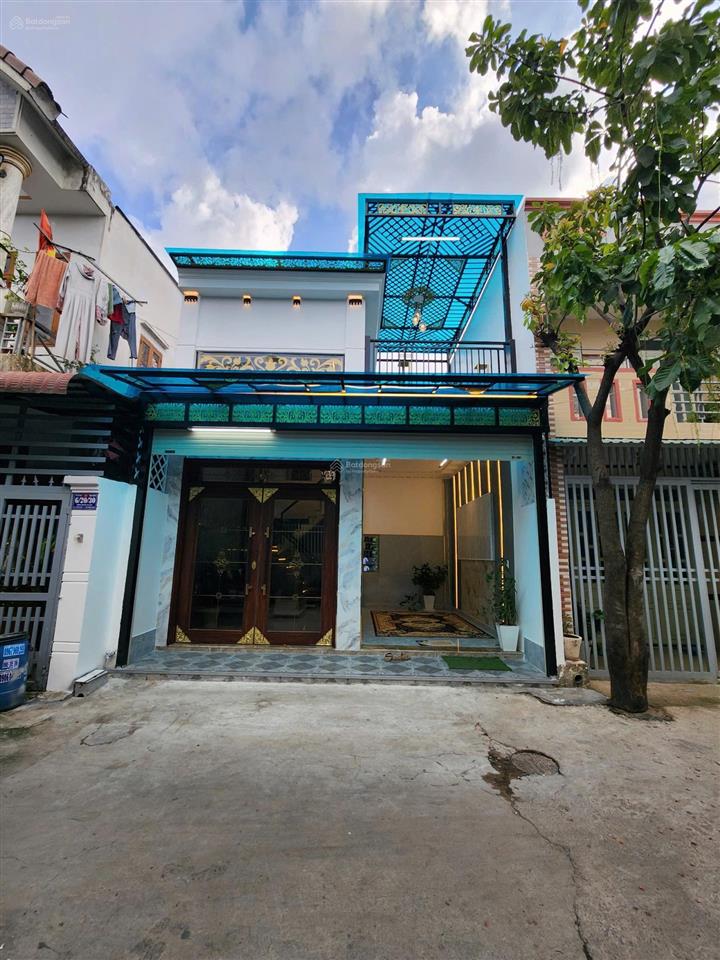 4,09tỷ tl
bán nhà ngang 5,5m 1 trệt 1 lầu gần chợ tân long 500m, p.tân đông hiệp, tp.dĩ an