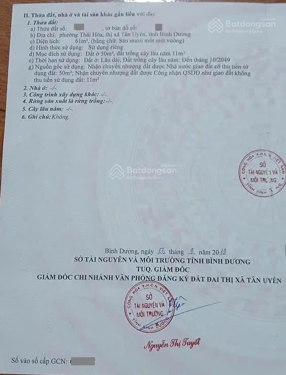 2,18 tỷ tl
bán nhà gác đúc xây mới sổ riêng 5x12,2m gần chợ tân ba 300m, p.thái hòa, tp.tân uyên