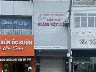 Bán nhà mặt tiền 459 hai bà trưng quận 3