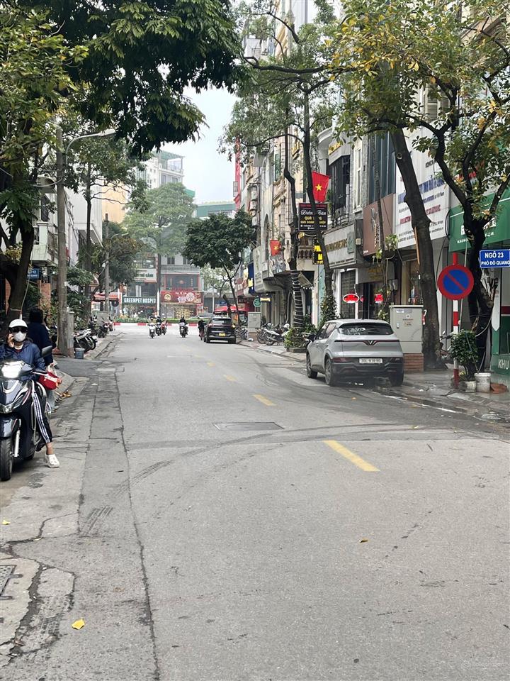 Siêu phẩm ! mặt phố đỗ quang  2 thoáng  vỉa hè  kinh doanh  80m2 x 5 tầng x mt 5m, chỉ 50 tỷ