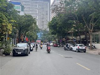 Siêu phẩm ! mặt phố đỗ quang  2 thoáng  vỉa hè  kinh doanh  80m2 x 5 tầng x mt 5m, chỉ 50 tỷ