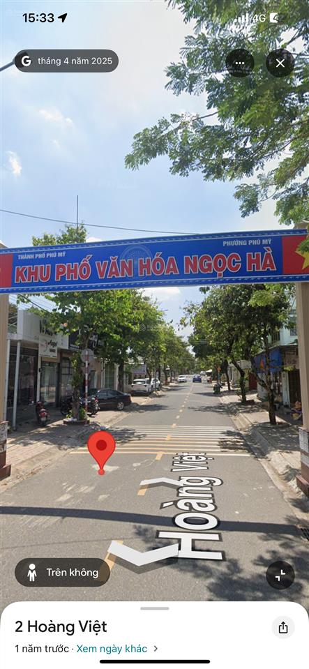 Cần bán lô đất mặt tiền đường hoàng việt phường phú mỹ ngang 15m