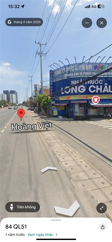 Cần bán lô đất mặt tiền đường hoàng việt phường phú mỹ ngang 15m
