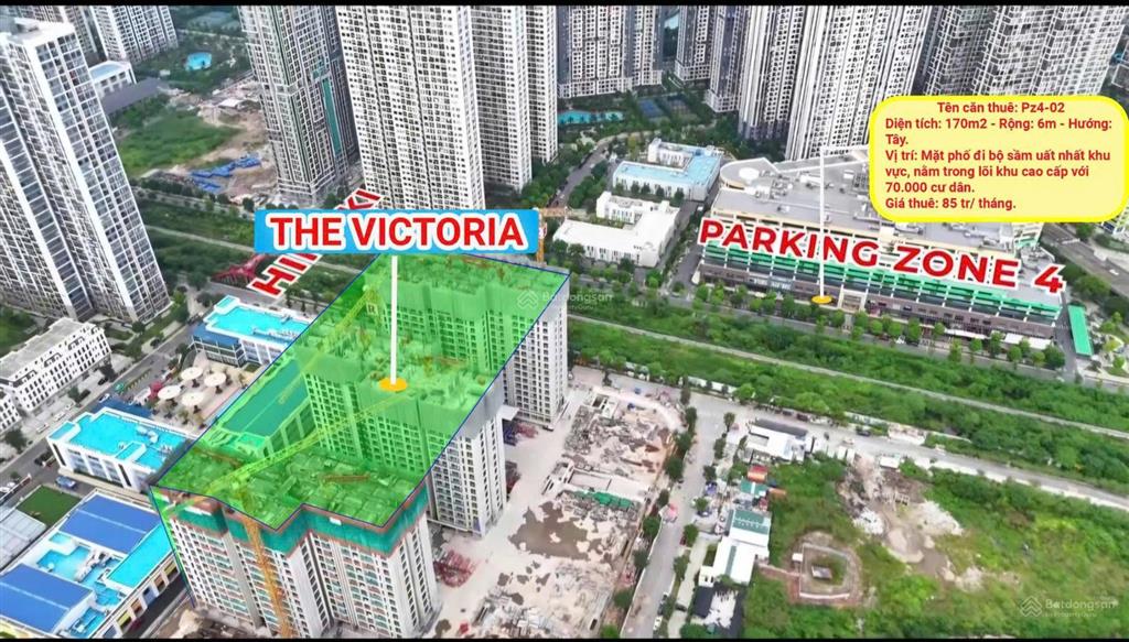 Bán shophouse vinhomes smart city dòng tiền 900 triệu/năm giá 22 tỷ