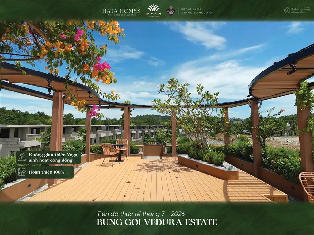 Bán nhà vườn liền kề búng gội verdura phú quốc 100m2, có sân vườn