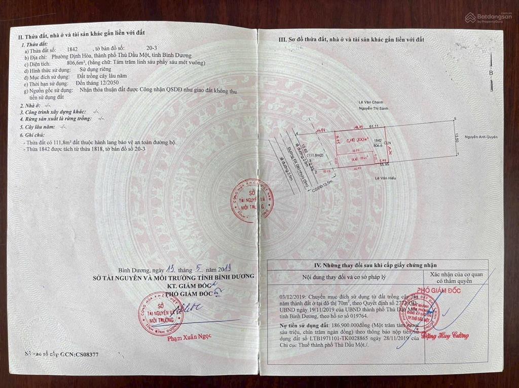 Bán đất định hoà ngay bệnh viện 1500 giường