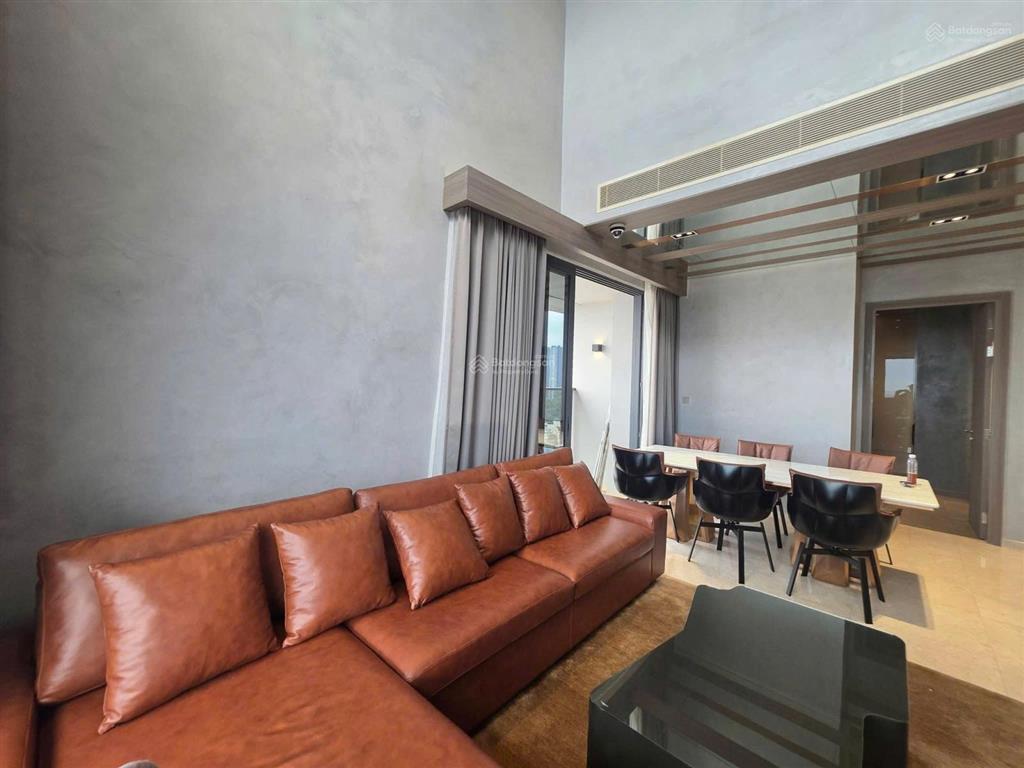 Cho thuê 4 phòng ngủ, 143m² the marq, quận 1, nội thất cao cấp, trần cao 6.9m, giá thuê 120 triệu