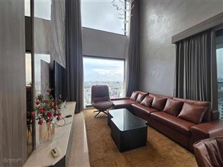 Cho thuê 4 phòng ngủ, 143m² the marq, quận 1, nội thất cao cấp, trần cao 6.9m, giá thuê 120 triệu