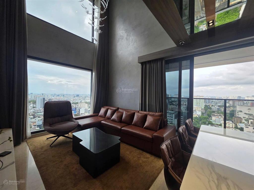 Cho thuê 4 phòng ngủ, 143m² the marq, quận 1, nội thất cao cấp, trần cao 6.9m, giá thuê 120 triệu